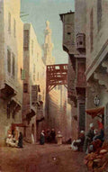 Kelly Robert Talbot 1861 1934 Egypt 1903 Sharia Bab El Wazir Cairo A4 Photo Print