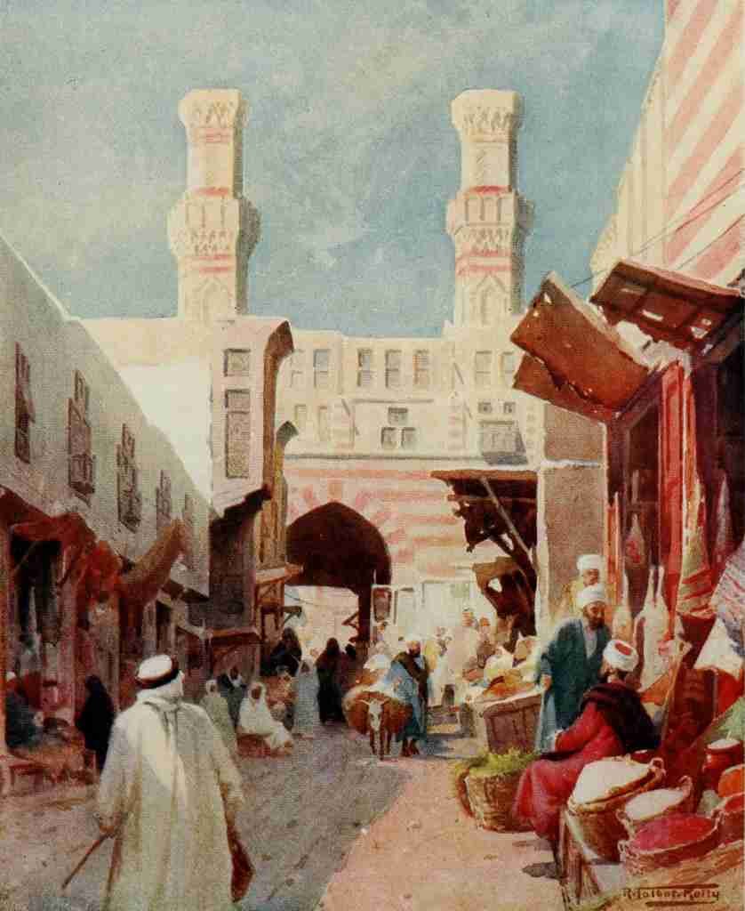 Kelly Robert Talbot 1861 1934 Egypt 1903 The Bab Zuweyla A4 Photo Print