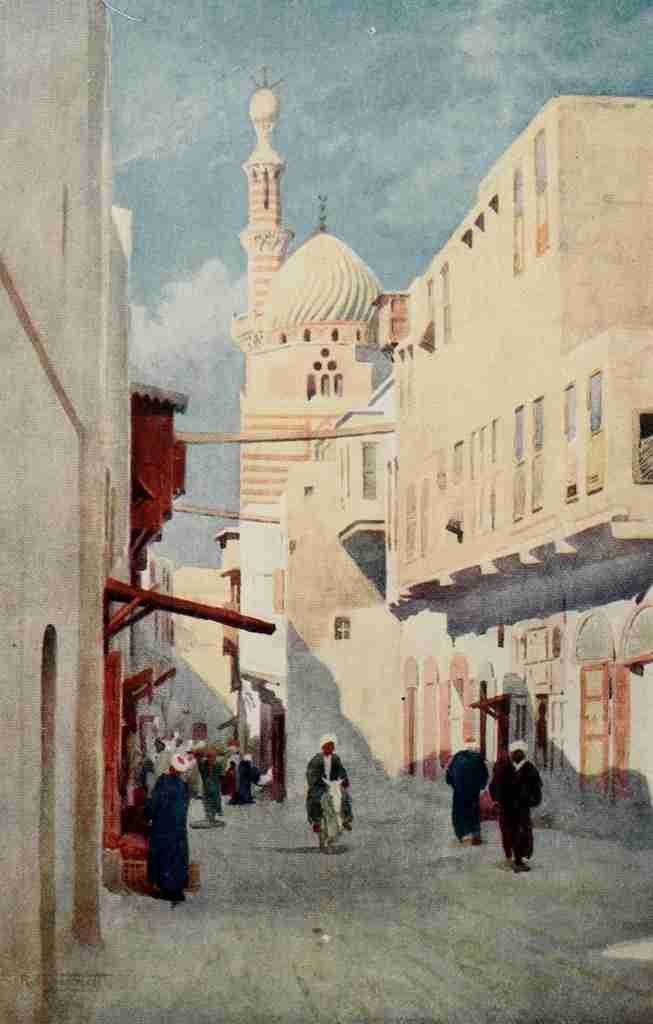 Kelly Robert Talbot 1861 1934 Egypt 1903 The Sais Mosque Cairo A4 Photo Print