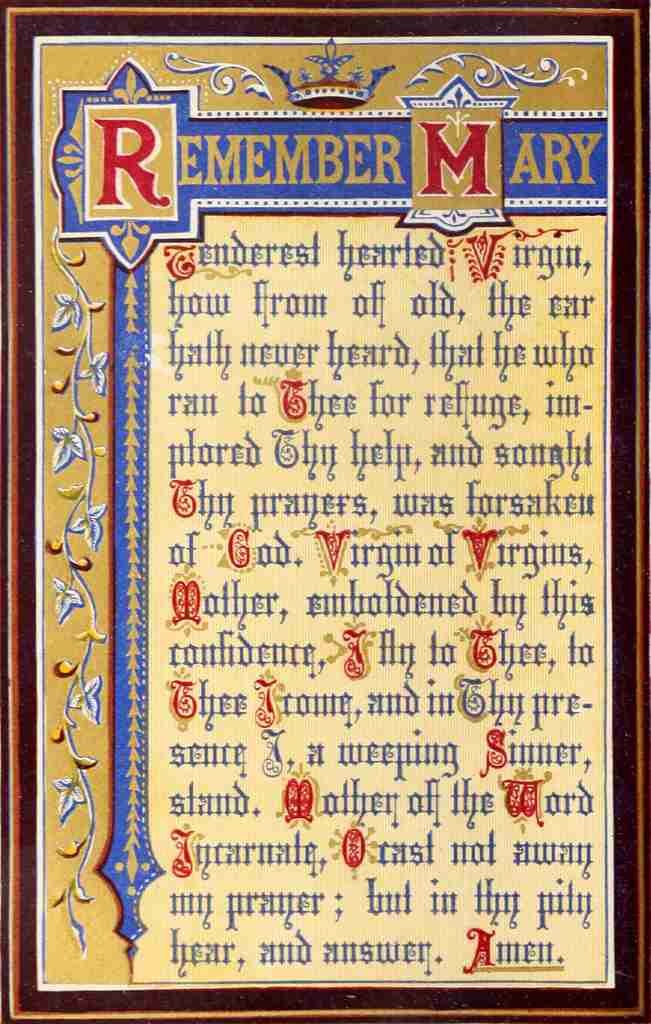 Kelly Thomas The Key of Heaven 1874 Remember Mary A4 Photo Print