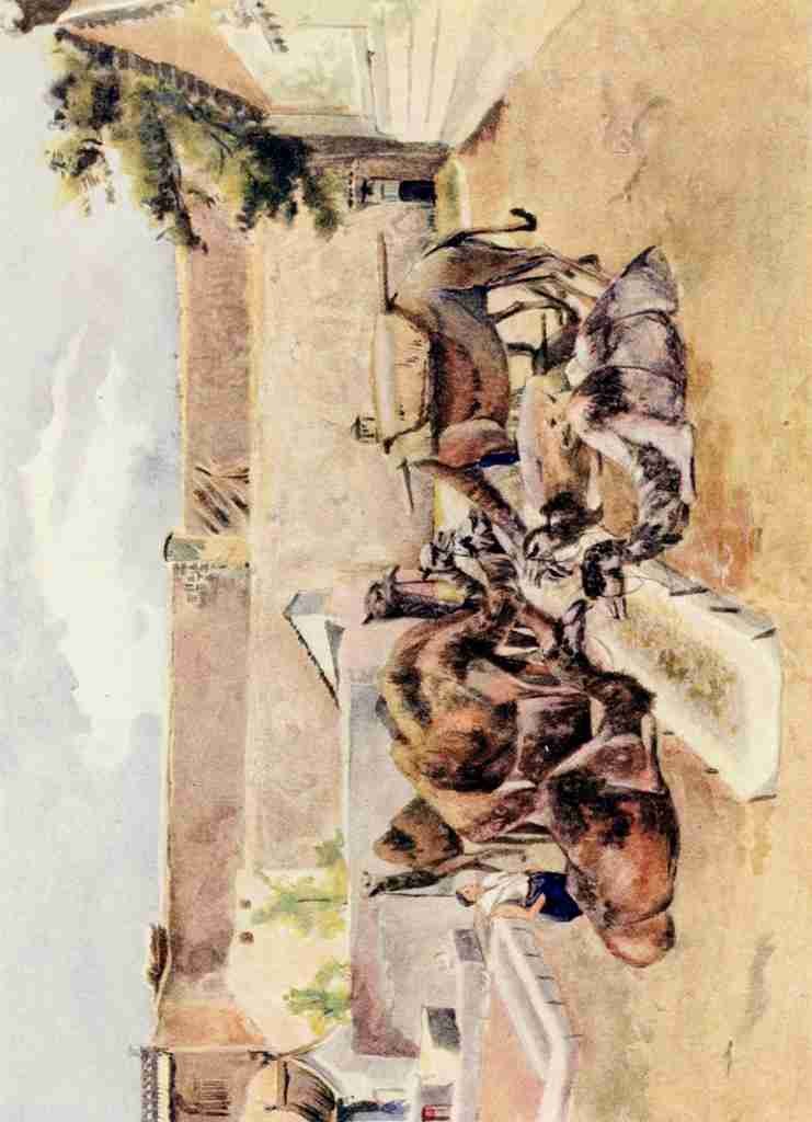 Kemp Emily G 1860 1939 The Face of China 1909 Camel Inn A4 Photo Print