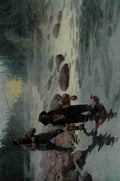 Kemp Oliver 1887 1934 Scribners 45 1909 Salmon the last rush A4 Photo Print