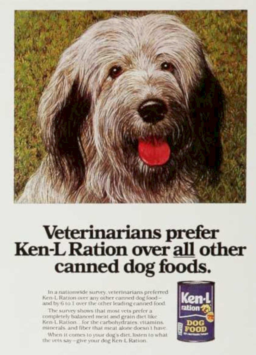 Ken L Ration 1 Vintage Retro Advert Ads A4 Photo Print