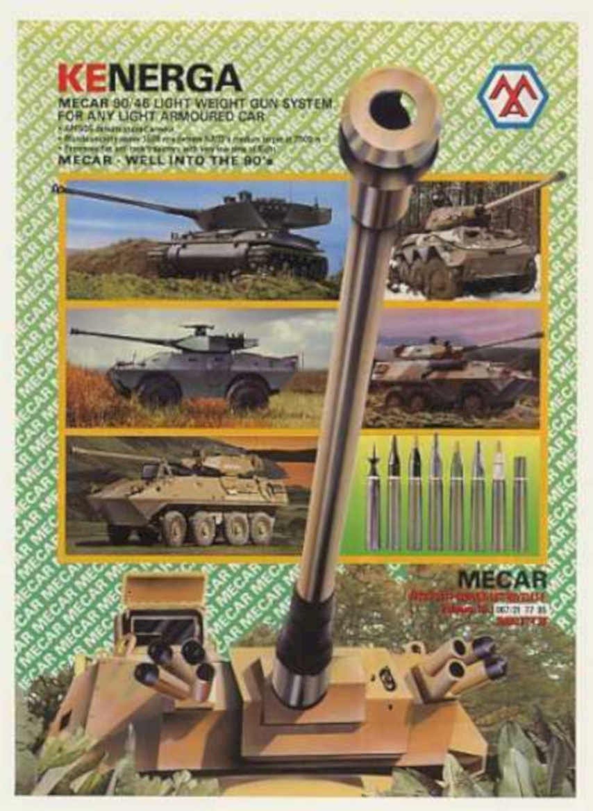 Kenerga Gun System Vintage Retro Advert Ads A4 Photo Print