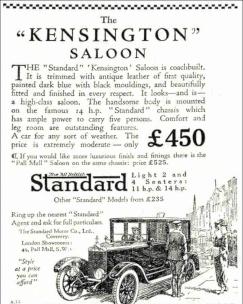 Kensington Saloon 1920s Vintage Retro Advert Poster A4 Photo Print