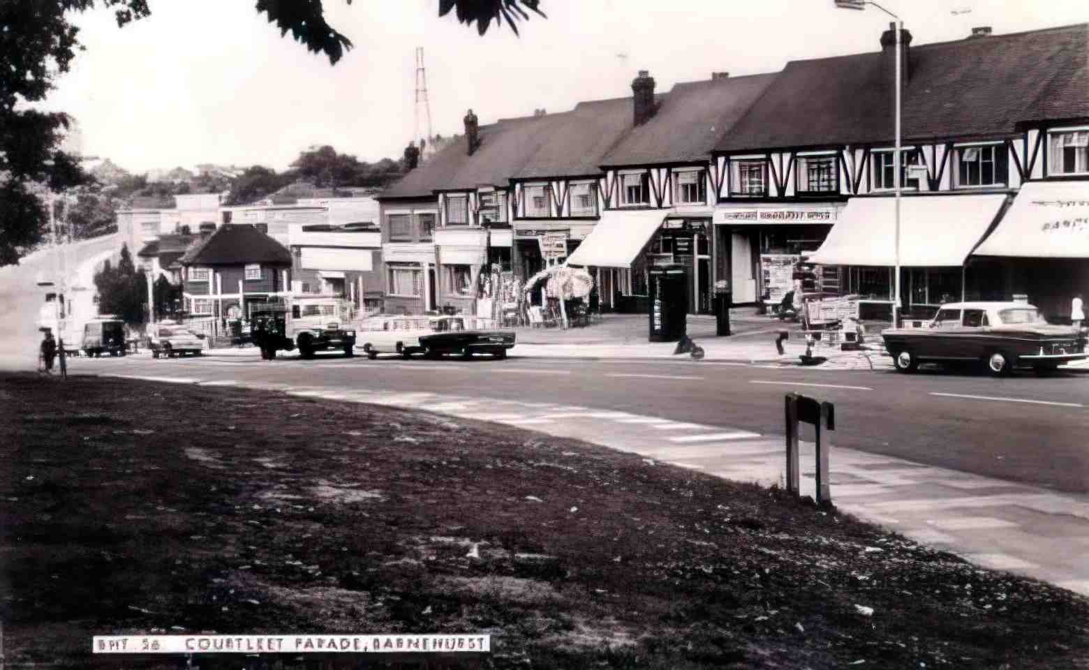 Kent Barnehurst Courtleet Parade 1960s Vintage A4 Photo Print