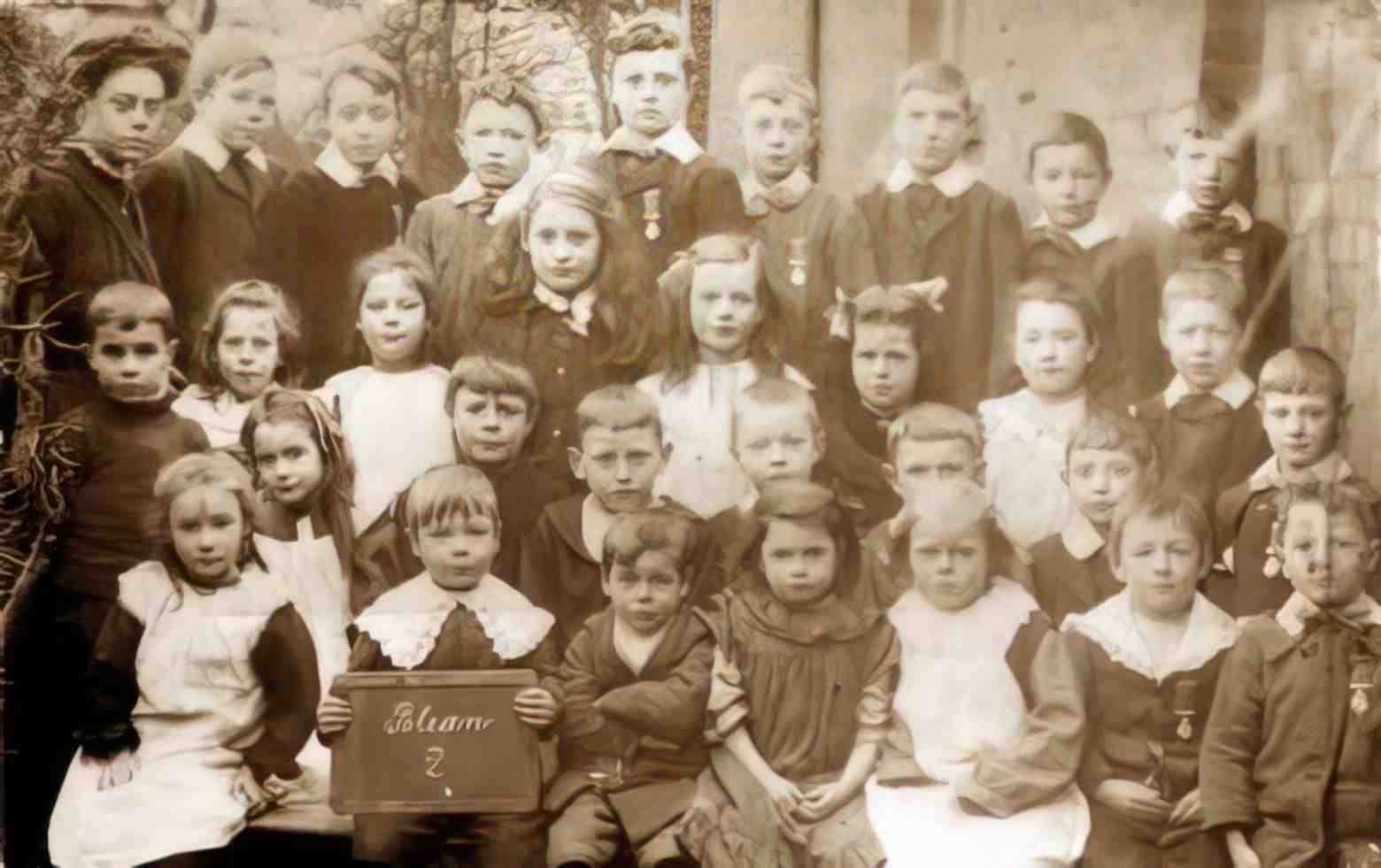 Kent Blean School Photo I Vintage A4 Photo Print