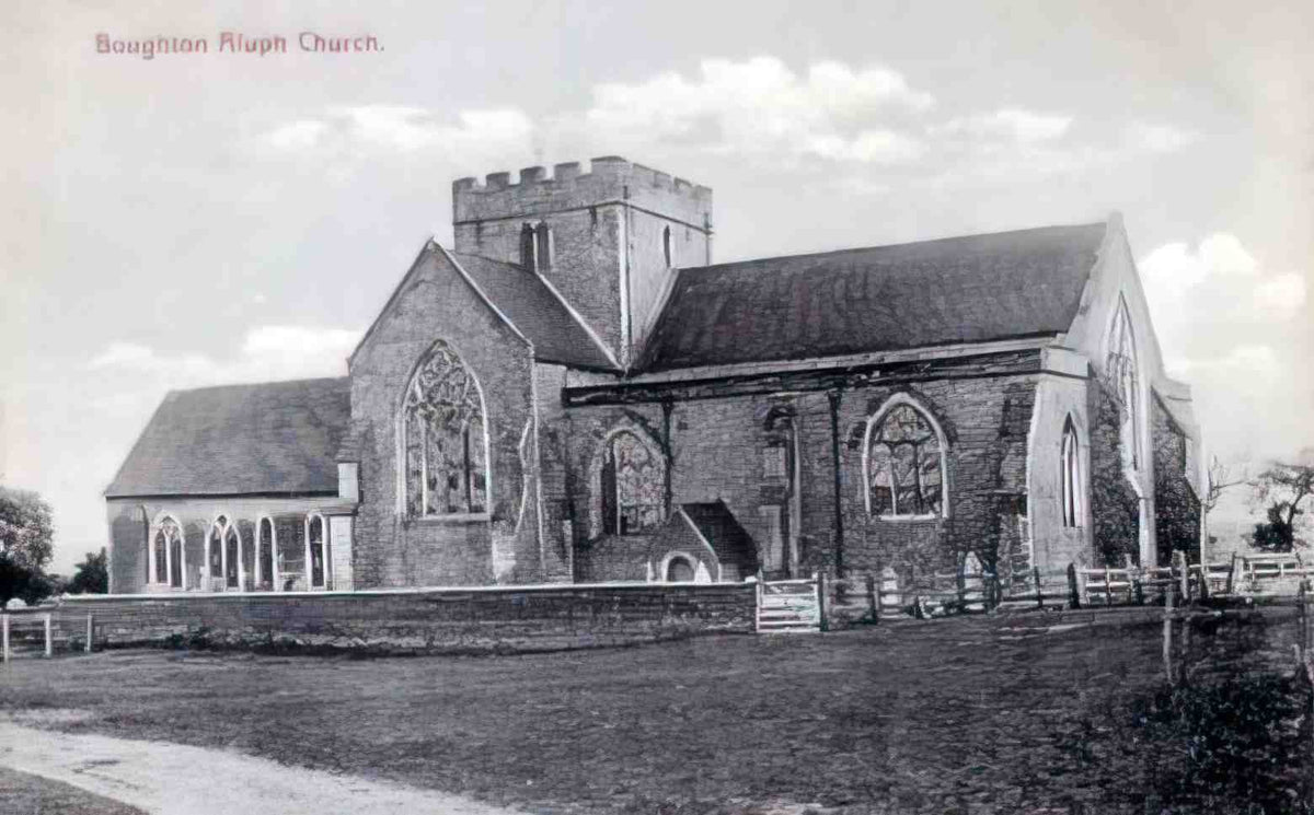 Kent Boughton Aluph Church 1910s Vintage A4 Photo Print