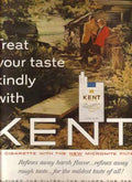 Kent Bridge Cigarette Vintage Retro Advert Ads A4 Photo Print