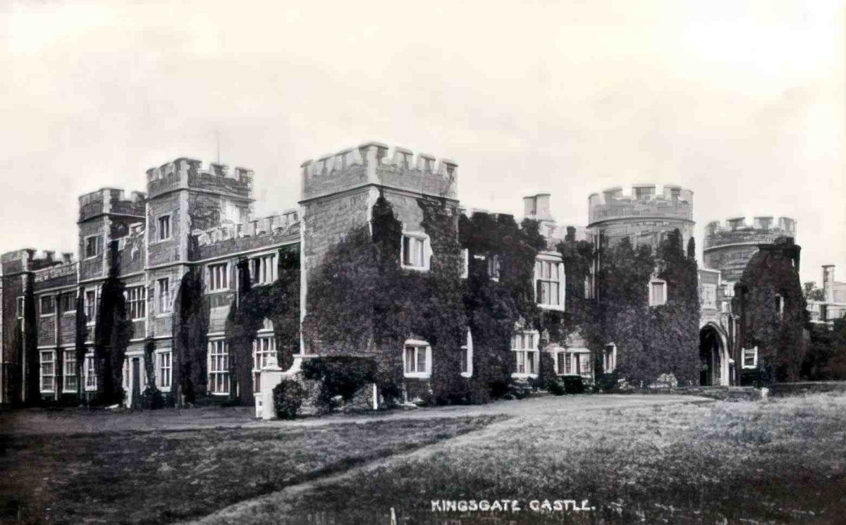 Kent Broadstairs Kingsgate Castle Vintage A4 Photo Print