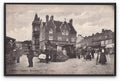 Kent Bromley Market Square Stalls In Road Lady Puses Bicycle Vintage A4 Photo Print