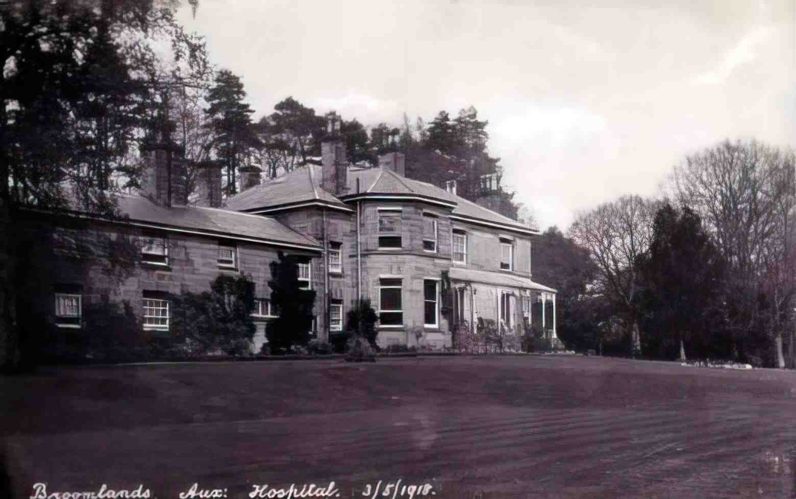Kent Broomlands Auxiliary Hospital 1918 Vintage A4 Photo Print