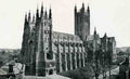 Kent Canterbury Cathedral SW c1918 Vintage A4 Photo Print