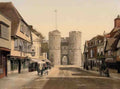 Kent Canterbury West Gate Vintage A4 Photo Print