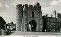 Kent Canterbury West Gate c1960 Vintage A4 Photo Print