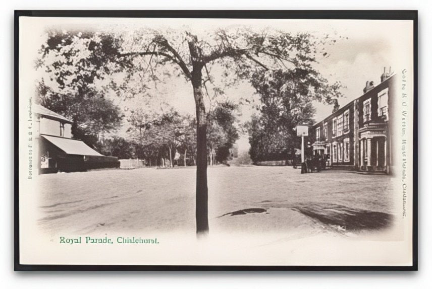 Kent Chislehurst Royal Parade The Bulls Head Hotel Vintage A4 Photo Print