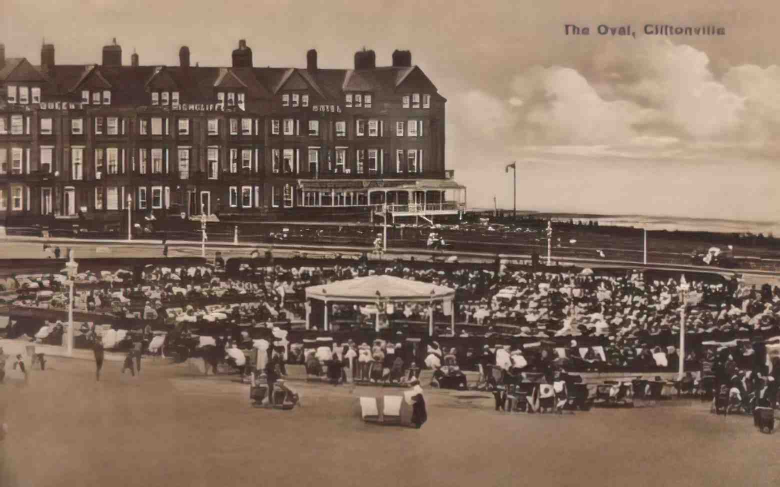 Kent Cliftonville The Oval Vintage A4 Photo Print