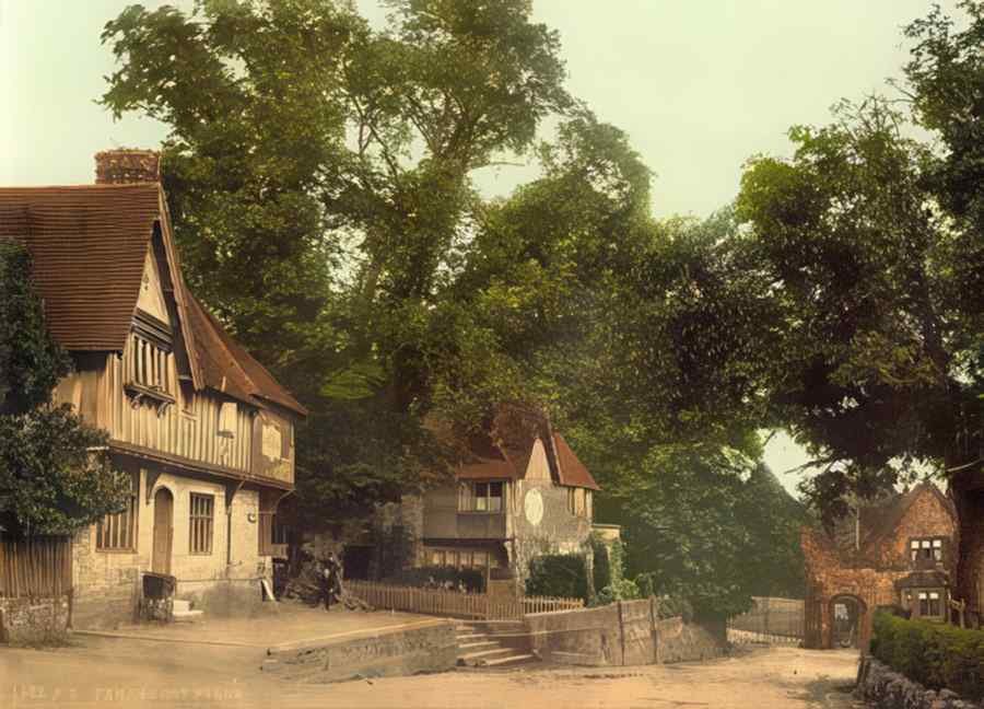 Kent England 038 Vintage A4 Photo Print