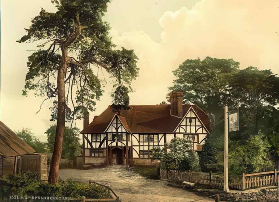 Kent England 039 Vintage A4 Photo Print