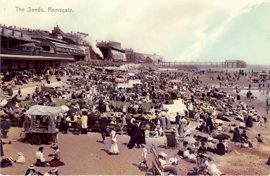 Kent England 122 Vintage A4 Photo Print