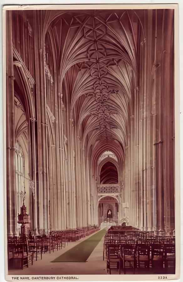 Kent England 143 Vintage A4 Photo Print