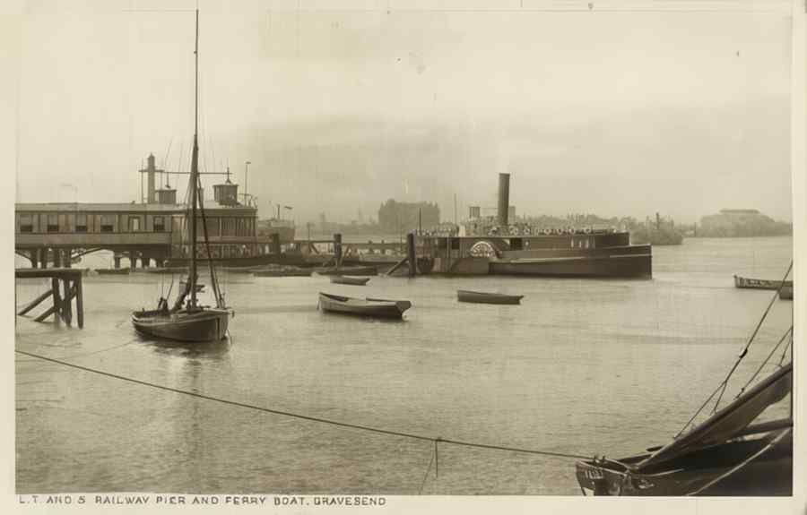Kent England 147 Vintage A4 Photo Print