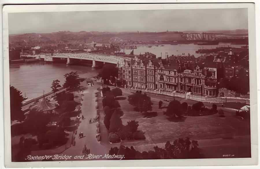 Kent England 178 Vintage A4 Photo Print