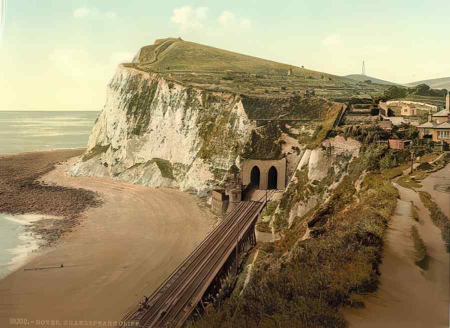 Kent England 202 Vintage A4 Photo Print
