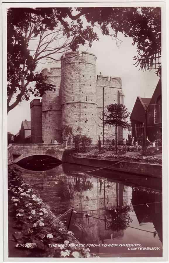 Kent England 205 Vintage A4 Photo Print