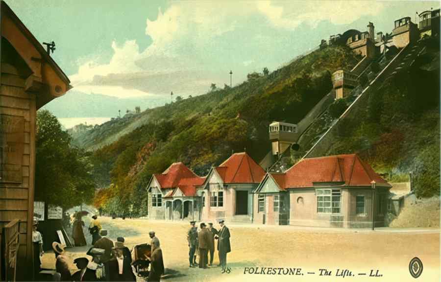 Kent England 207 Vintage A4 Photo Print