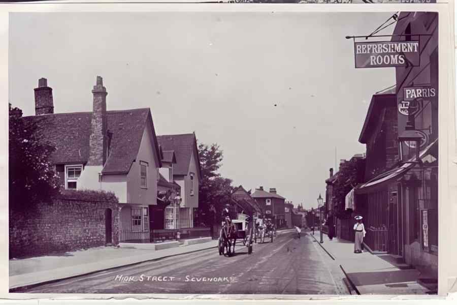 Kent England 212 Vintage A4 Photo Print