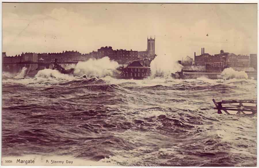 Kent England 216 Vintage A4 Photo Print