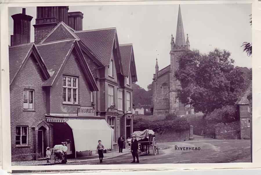 Kent England 227 Vintage A4 Photo Print