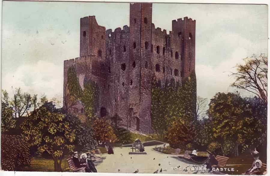 Kent England 235 Vintage A4 Photo Print