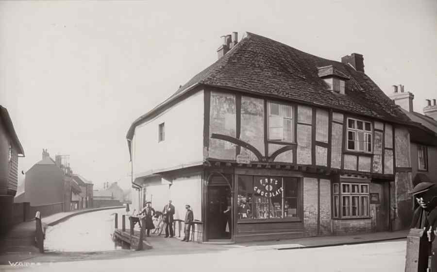 Kent England 236 Vintage A4 Photo Print