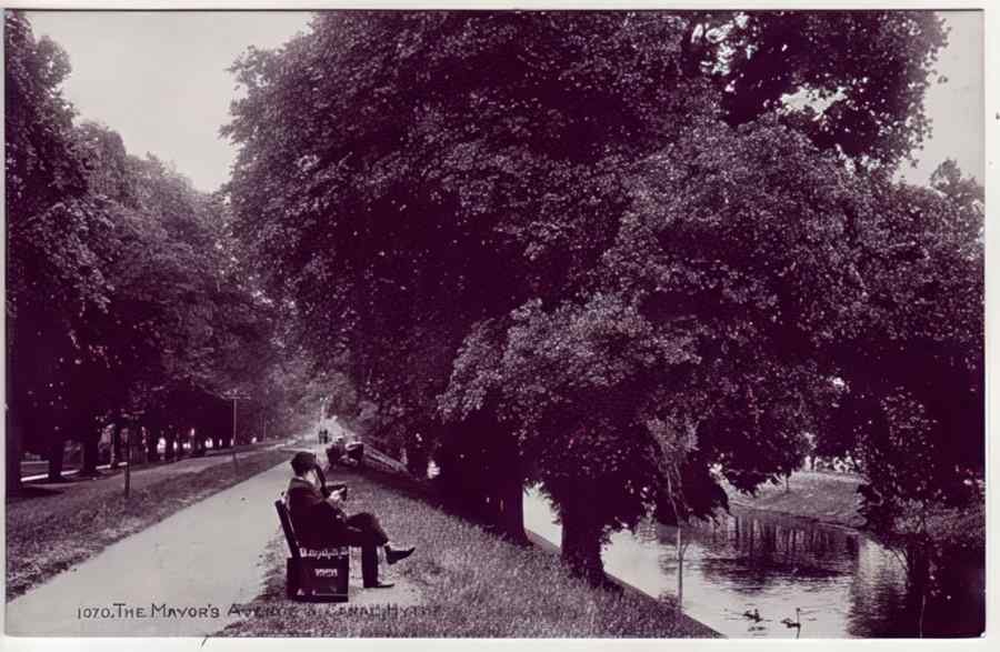 Kent England 251 Vintage A4 Photo Print