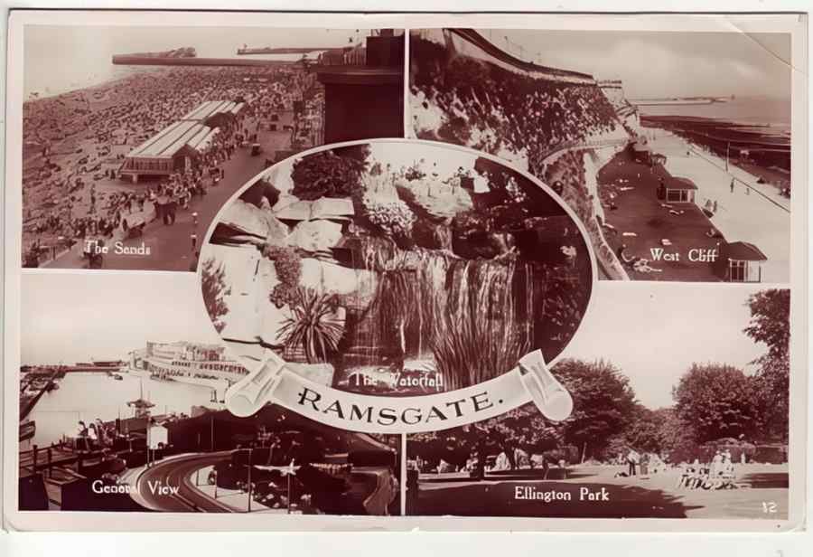 Kent England 279 Vintage A4 Photo Print