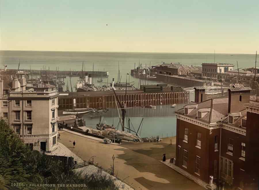 Kent England 280 Vintage A4 Photo Print