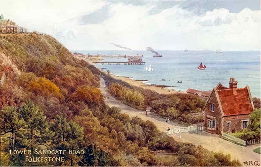 Kent England 301 Vintage A4 Photo Print