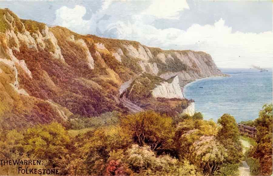 Kent England 305 Vintage A4 Photo Print
