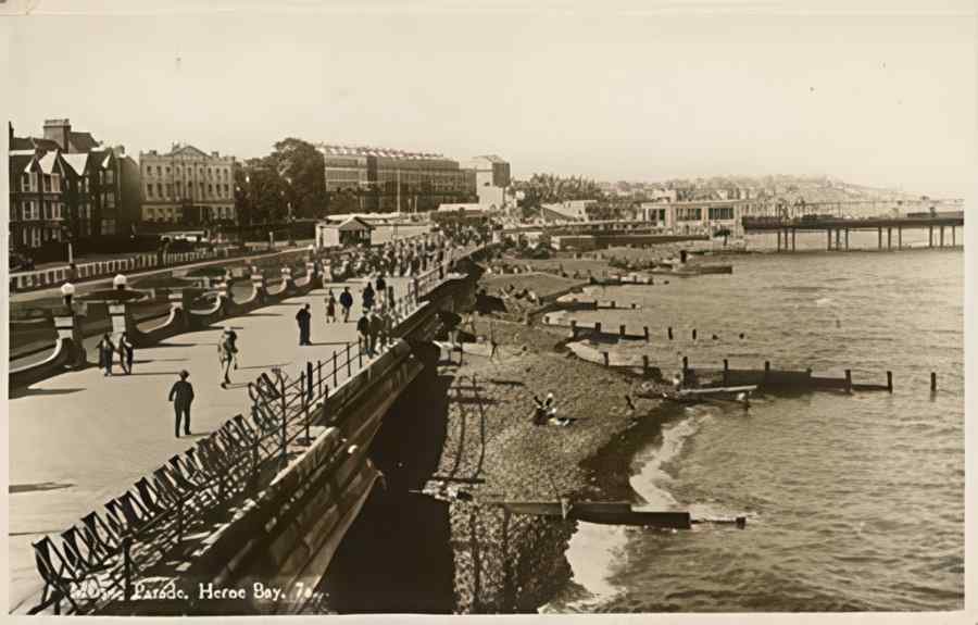 Kent England 309 Vintage A4 Photo Print