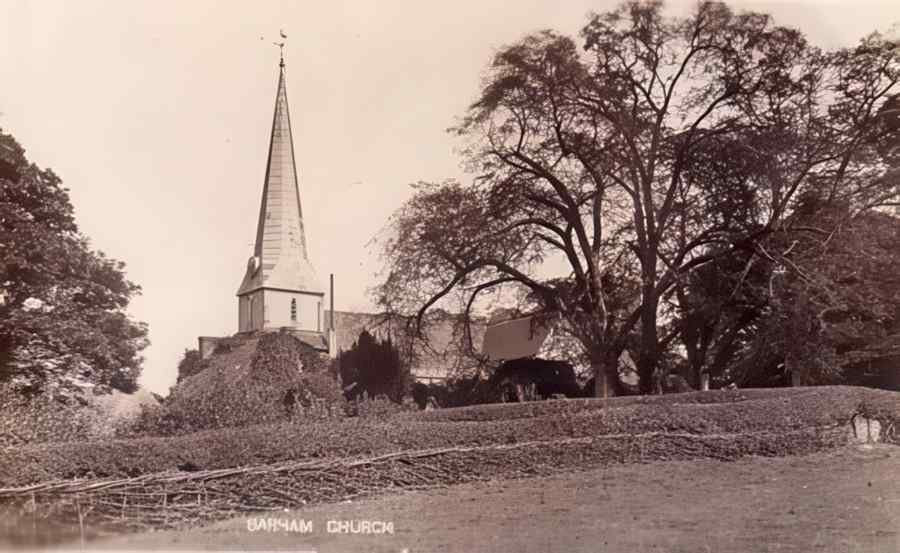 Kent England 314 Vintage A4 Photo Print