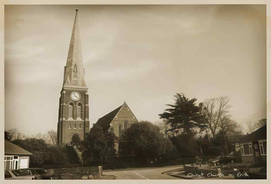 Kent England 318 Vintage A4 Photo Print