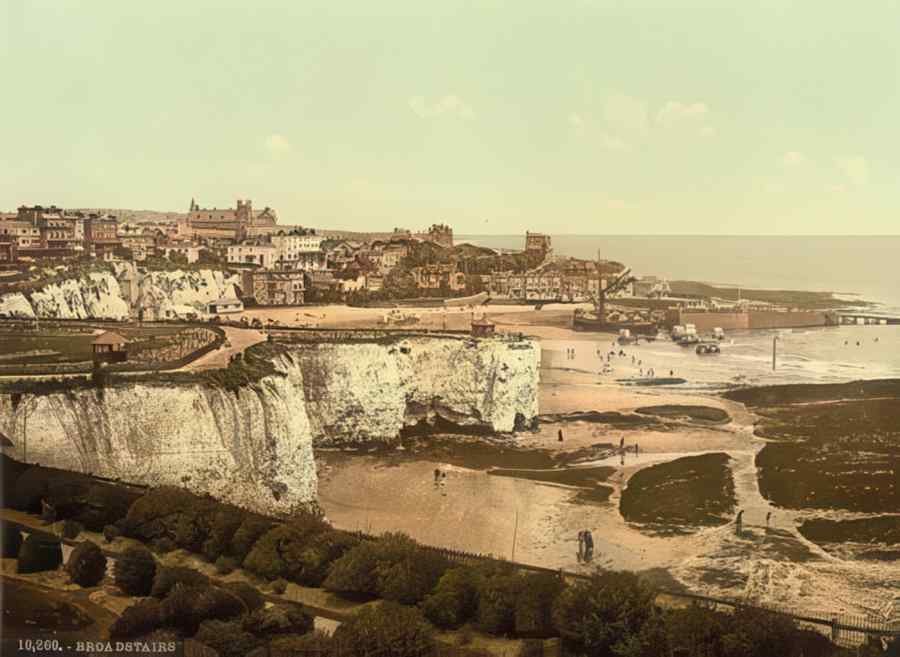 Kent England 327 Vintage A4 Photo Print