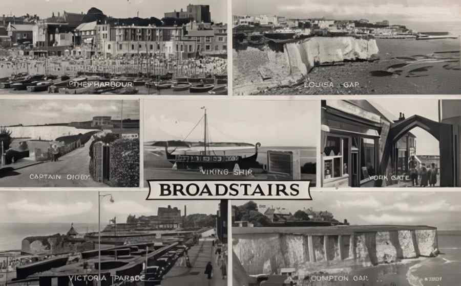 Kent England 332 Vintage A4 Photo Print