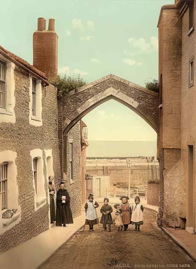 Kent England 337 Vintage A4 Photo Print