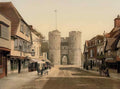 Kent England 343 Vintage A4 Photo Print
