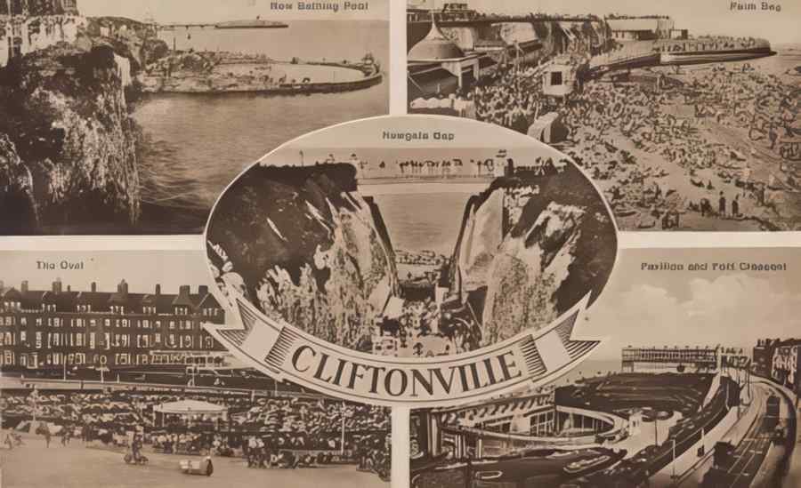 Kent England 348 Vintage A4 Photo Print