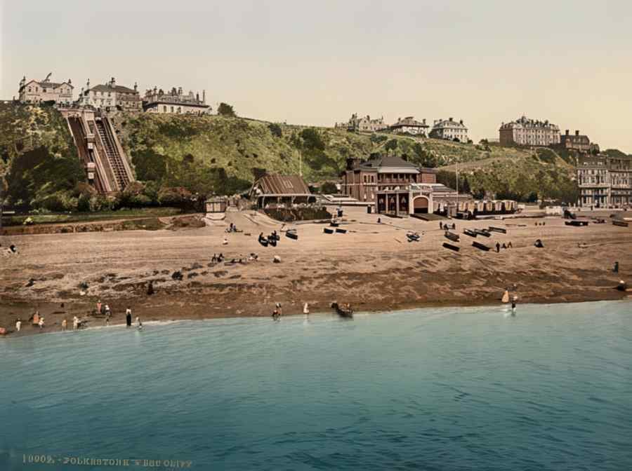 Kent England 362 Vintage A4 Photo Print