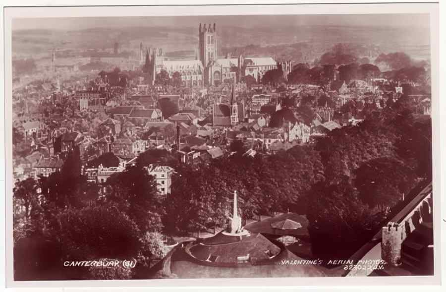 Kent England 369 Vintage A4 Photo Print